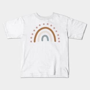 Pastel boho rainbow Kids T-Shirt